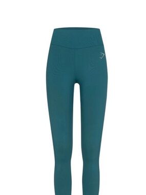Gymshark Teal High-Waist Seamless Leggings - Women